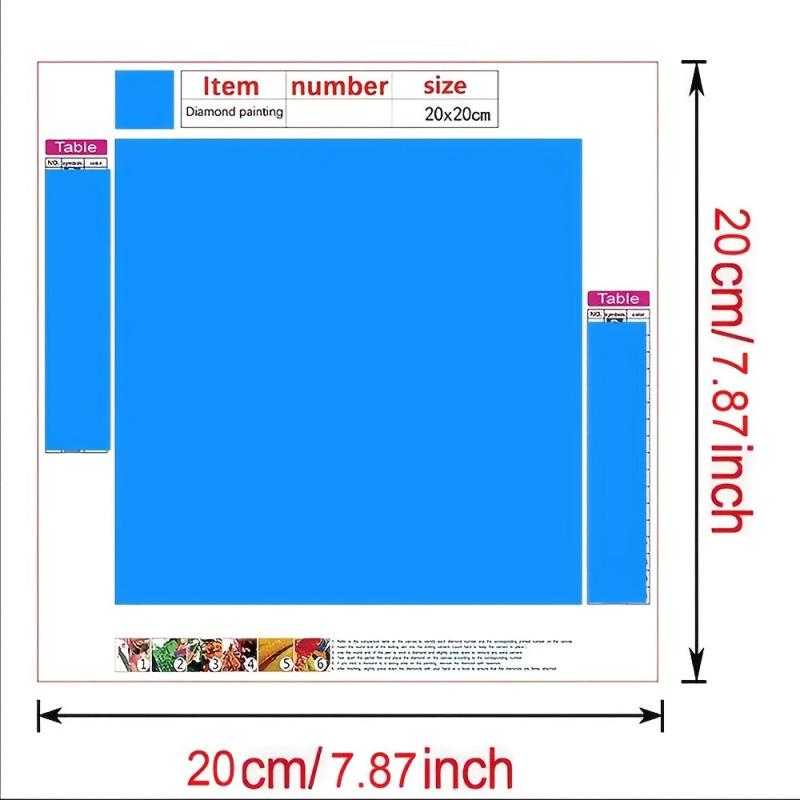 Chinese Zodiac Diamond Art Dragon DIY Full Drill Round Diamond Painting Kit