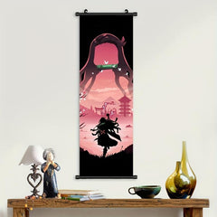 Japanese Anime Character Ghost Girl Canvas Poster for Home Decor