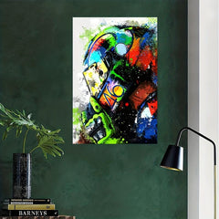 Motorcycle Painting On Canvas Wall Art for Home Wall Decor
