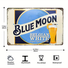 Metal Aluminum Sign Come In We're Open Store Bar Open And Cheers Bar Signs