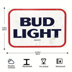 Metal Aluminum Sign Come In We're Open Store Bar Open And Cheers Bar Signs