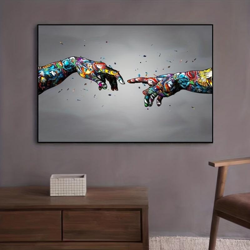 Hand Modern Art HD Decorative Painting Wall Mural for Living Room Bedroom
