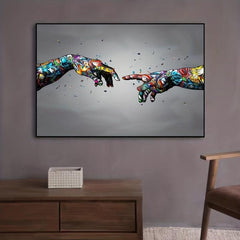Hand Modern Art HD Decorative Painting Wall Mural for Living Room Bedroom