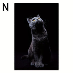 Animal Canvas Painting Wall Art Lion Elephant Horse Posters For Living Room