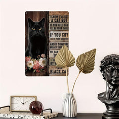 Vintage Tin Sign Whiskered Angels Cat Lover's Gift
