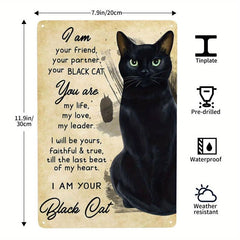 Vintage Tin Sign Whiskered Angels Cat Lover's Gift