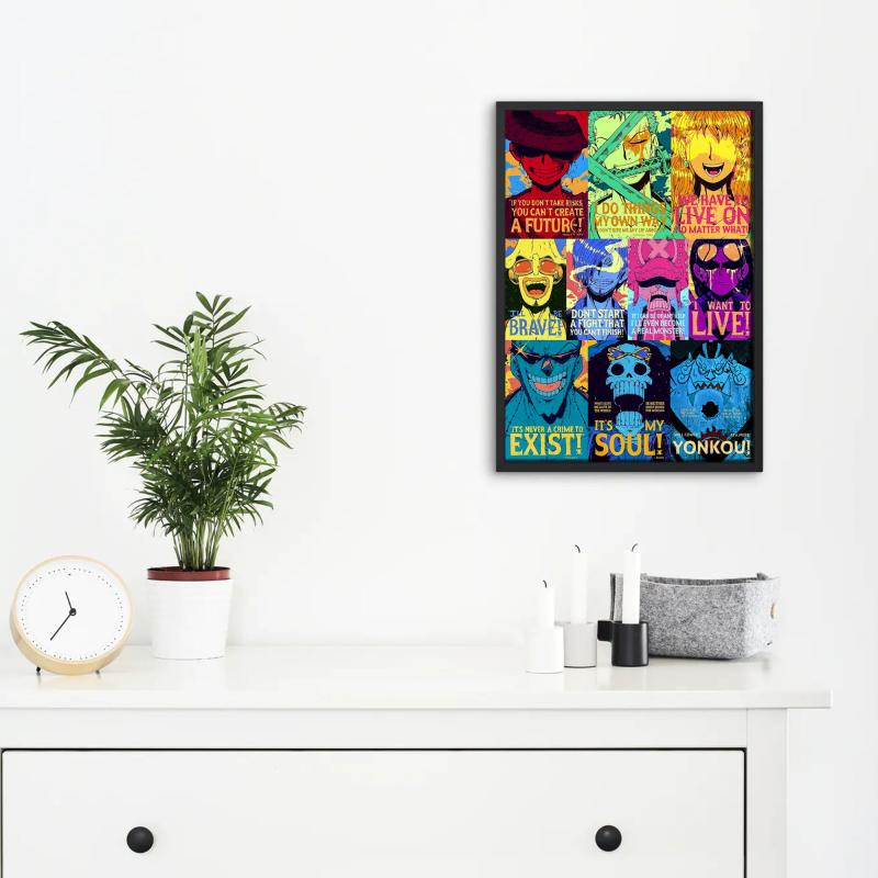 Anime Canvas Poster Wall Painting For Home Decor