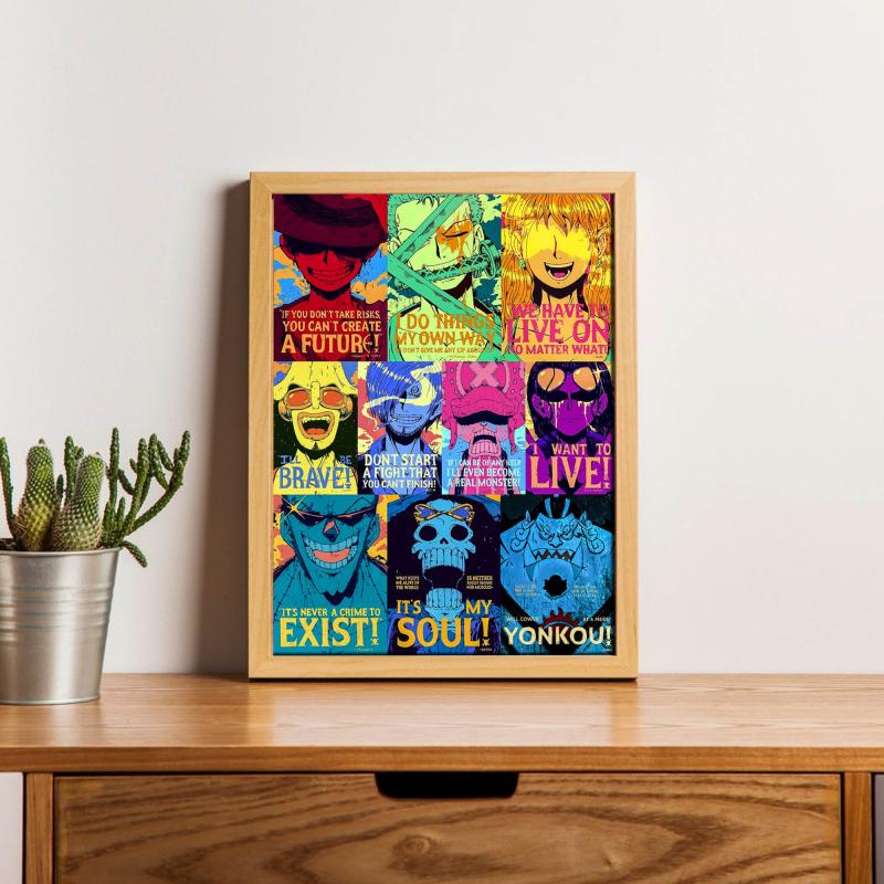 Anime Canvas Poster Wall Painting For Home Decor