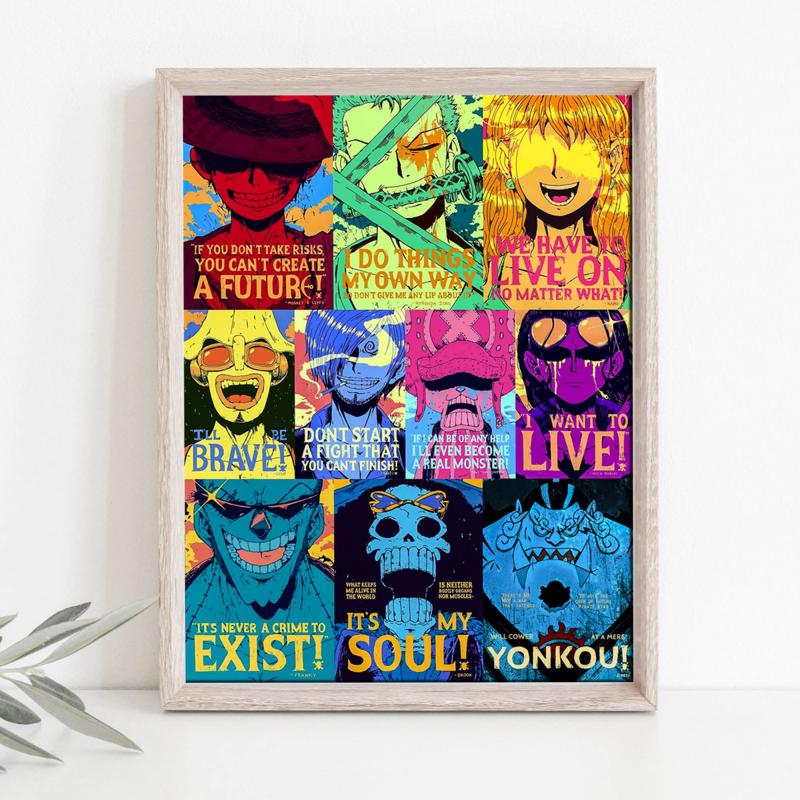 Anime Canvas Poster Wall Painting For Home Decor