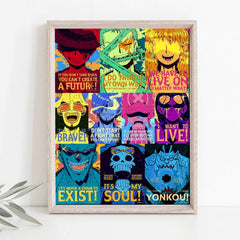 Anime Canvas Poster Wall Painting For Home Decor