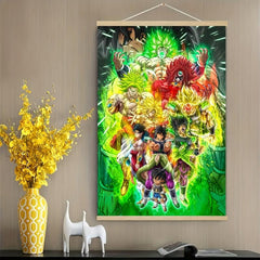 Anime Characters Canvas Painting Japanese Anime Picture Print Poster