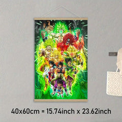 Anime Characters Canvas Painting Japanese Anime Picture Print Poster