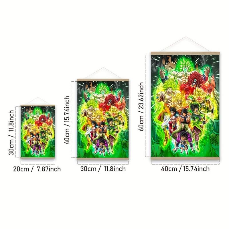 Anime Characters Canvas Painting Japanese Anime Picture Print Poster