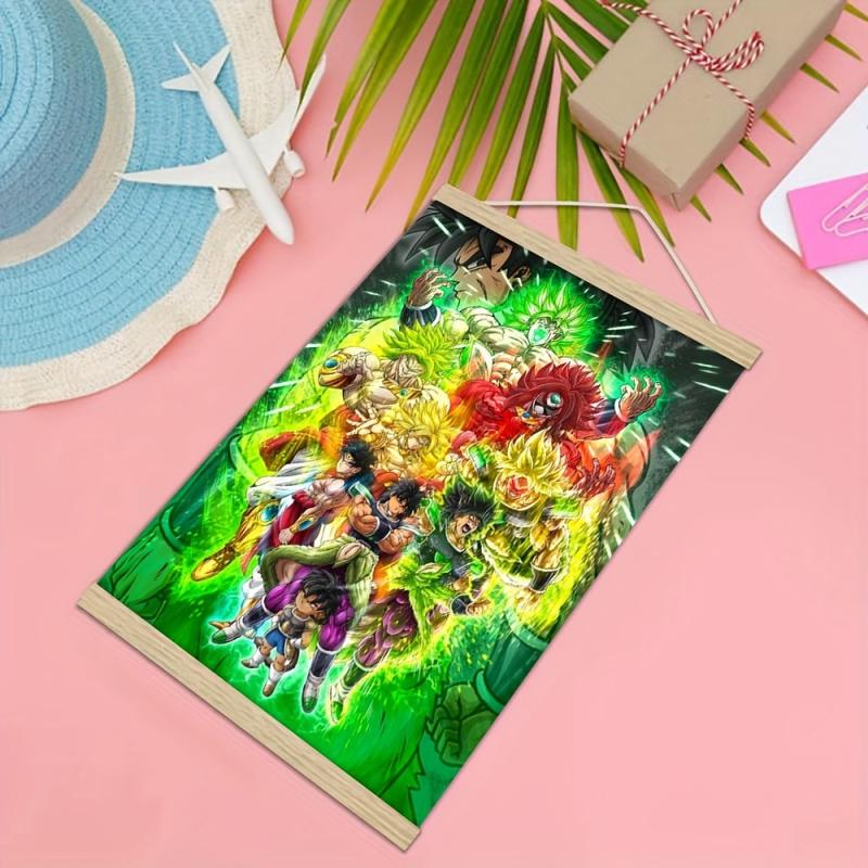 Anime Characters Canvas Painting Japanese Anime Picture Print Poster