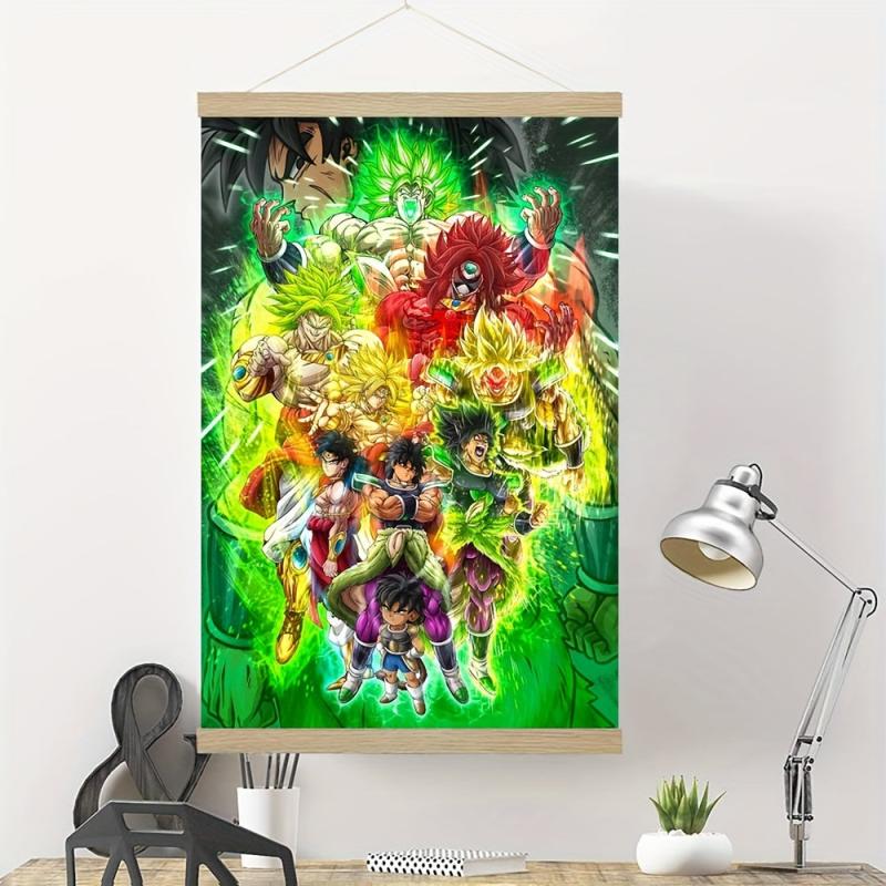 Anime Characters Canvas Painting Japanese Anime Picture Print Poster