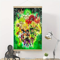 Anime Characters Canvas Painting Japanese Anime Picture Print Poster