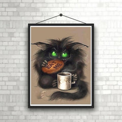 5D DIY Diamond Painting Animal Big Ear Monster Embroidery Kit