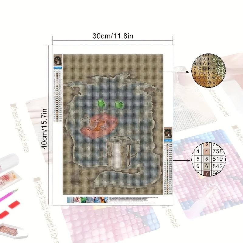 5D DIY Diamond Painting Animal Big Ear Monster Embroidery Kit