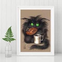 5D DIY Diamond Painting Animal Big Ear Monster Embroidery Kit
