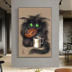 5D DIY Diamond Painting Animal Big Ear Monster Embroidery Kit