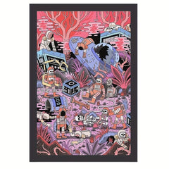 Y2k Art Chaos Poster Canvas Art Room Decoration Painting