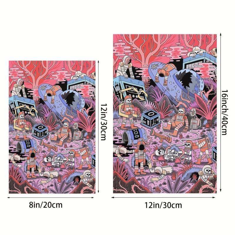 Y2k Art Chaos Poster Canvas Art Room Decoration Painting
