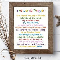 Canvas Poster Modern Religion Art Decor For Church Sunday School Classroom