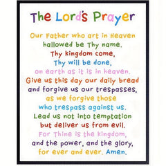 Canvas Poster Modern Religion Art Decor For Church Sunday School Classroom