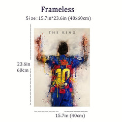 Football Star Canvas Poster Modern Art Home Decoration Gift