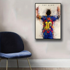 Football Star Canvas Poster Modern Art Home Decoration Gift