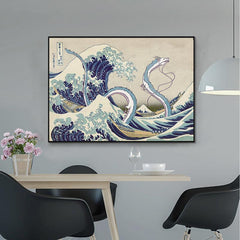 Classic 'The Wave Of Kanagawa' Poster Wall Art, No Frame
