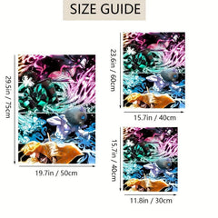 Japanese Anime Wall Poster Characters Canvas Painting