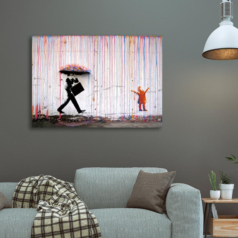 Abstract Canvas Poster Graffiti Wall Art Home Decor