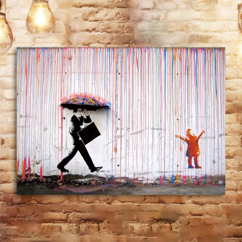 Abstract Canvas Poster Graffiti Wall Art Home Decor
