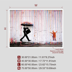 Abstract Canvas Poster Graffiti Wall Art Home Decor