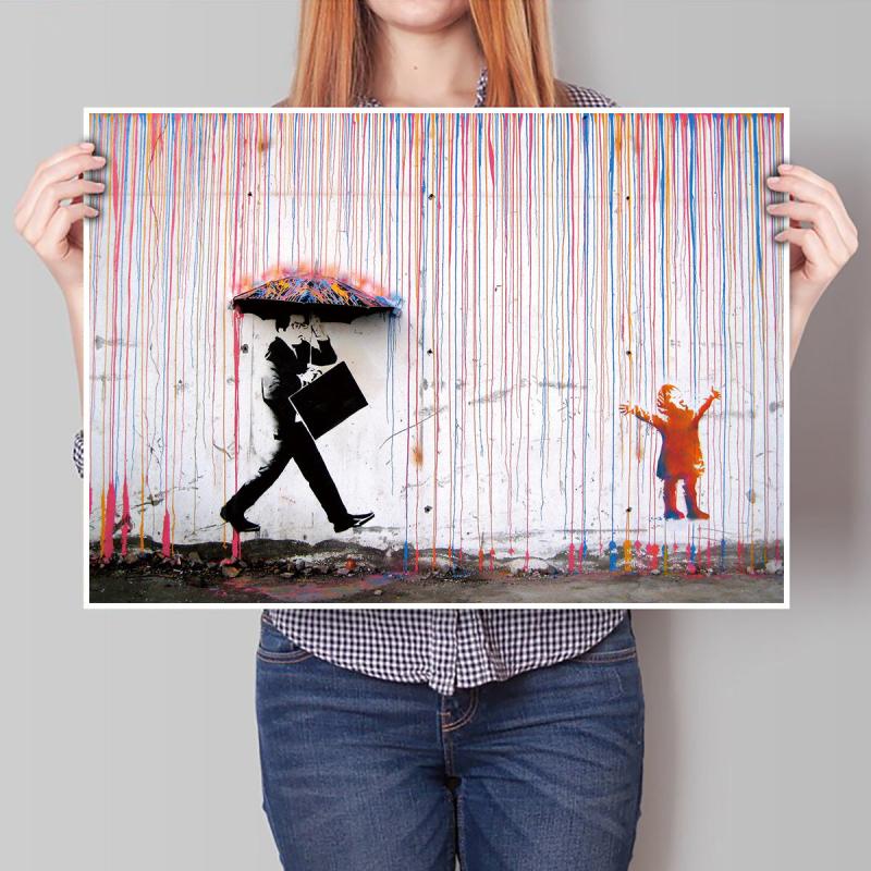 Abstract Canvas Poster Graffiti Wall Art Home Decor