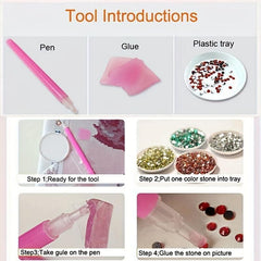 Peacock DIY Diamond Painting Kit - 5D Diamond Art - Beginners DIY Paint