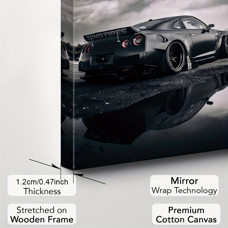 Modern Supercar Painting Canvas Wall Art Print Poster