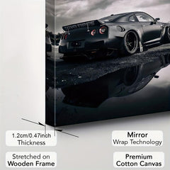 Modern Supercar Painting Canvas Wall Art Print Poster