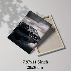 Modern Supercar Painting Canvas Wall Art Print Poster
