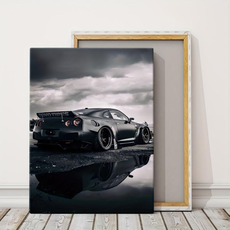 Modern Supercar Painting Canvas Wall Art Print Poster