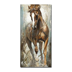 Abstract Animal Horse Painting On Canvas Wall Art