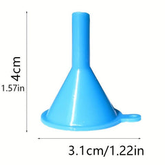 1PC Mini Plastic Funnel Diamond Painting Tools Storage Box Bottle Subpackage