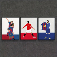 3pcs Canvas Poster Modern Art Ideal Gift Bedroom Decor Wall Art