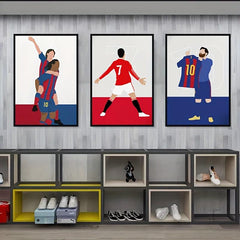 3pcs Canvas Poster Modern Art Ideal Gift Bedroom Decor Wall Art