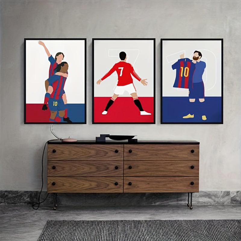 3pcs Canvas Poster Modern Art Ideal Gift Bedroom Decor Wall Art
