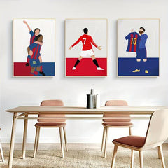 3pcs Canvas Poster Modern Art Ideal Gift Bedroom Decor Wall Art