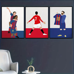 3pcs Canvas Poster Modern Art Ideal Gift Bedroom Decor Wall Art