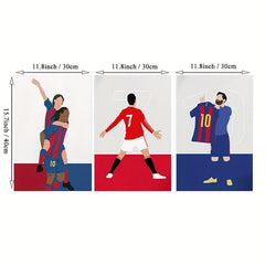 3pcs Canvas Poster Modern Art Ideal Gift Bedroom Decor Wall Art