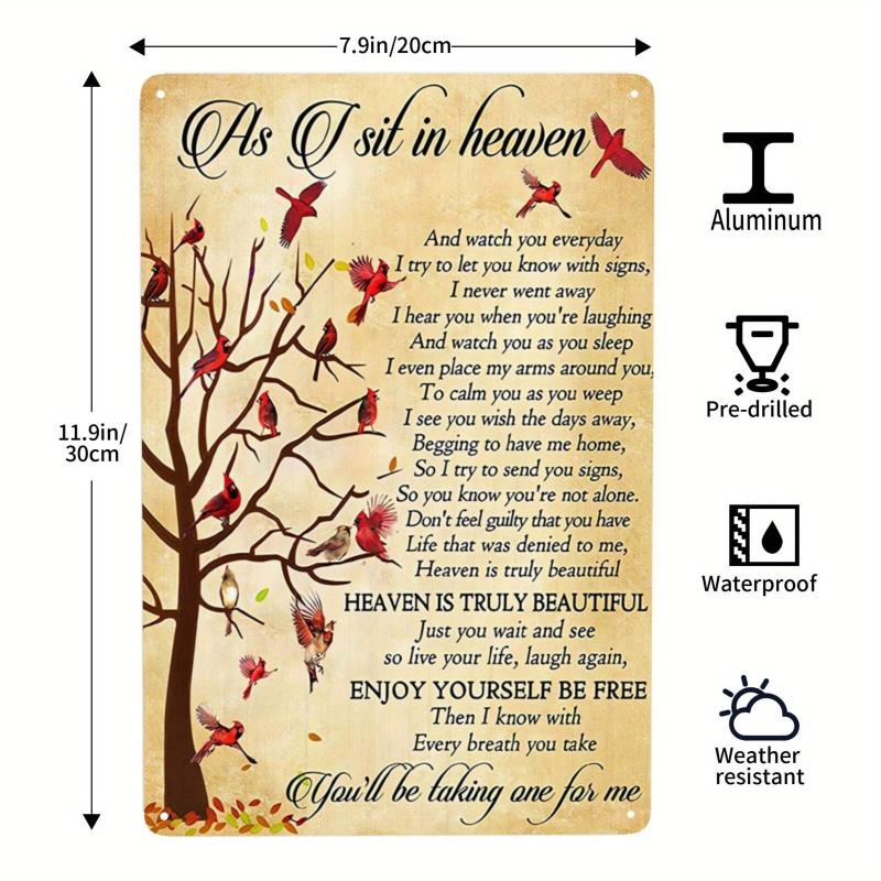 Memorial Canvas In Loving Memory Deepest Keepsake Sympathy Loss Of Loved One